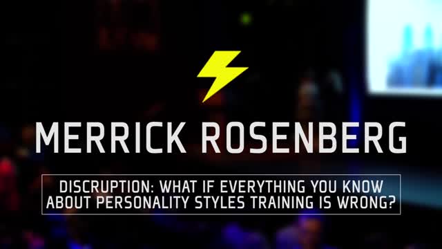 Merrick Rosenberg, a Keynote Speaker with Personality!