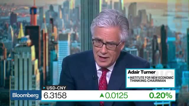 Adair Turner Says the U.S. Trade Deficit Is Going to Widen