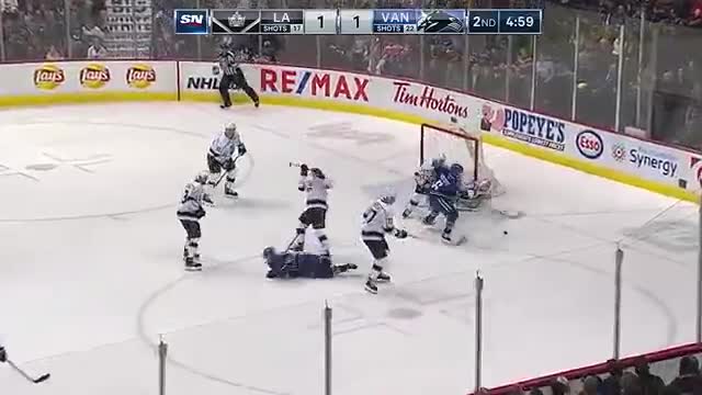 Quinn Hughes earns first career point in NHL debut
