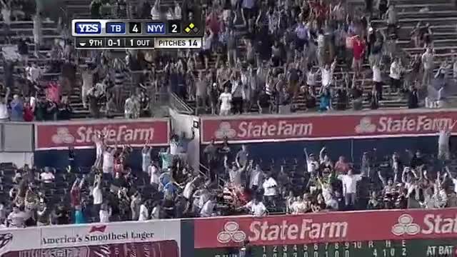 Young drills a three-run walk-off blast