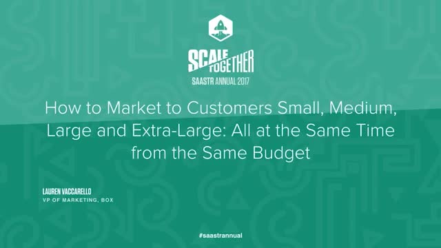 How to Market to Customers Small, Medium, Large & Extra Large