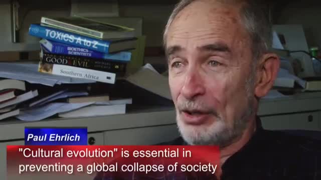 Ehrlich: We Must Change Behavior to Save Global Culture
