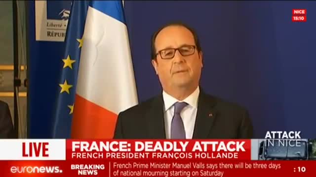 Full speech: François Hollande on Nice attack