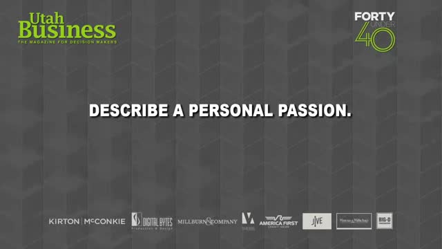 Jamie Morningstar: Forty Under 40