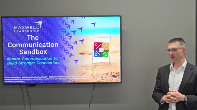 Maxwell DISC Group Debrief