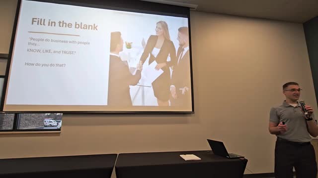 Intro to Chamber education: Connecting with Confidence - Improve your networking