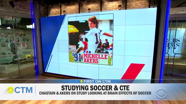 Brandi Chastain, Michelle Akers launch landmark CTE study
