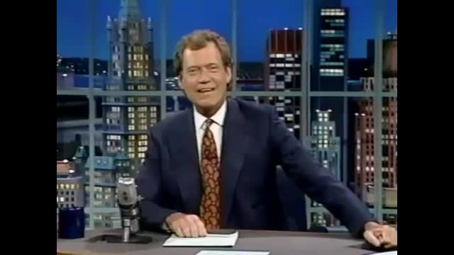 Kathy Ireland on Late Night (1992)