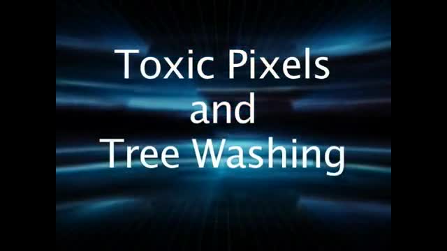 Toxic Pixels and 'Tree Washing' Ad Tactics