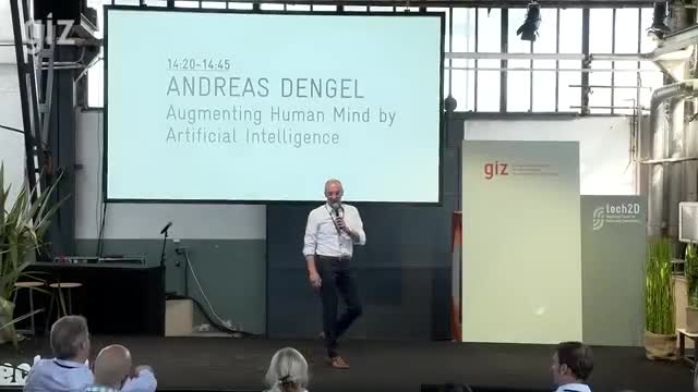 Andreas Dengel (DFKI), Augmenting the Human Mind with AI | GIZ tech2D