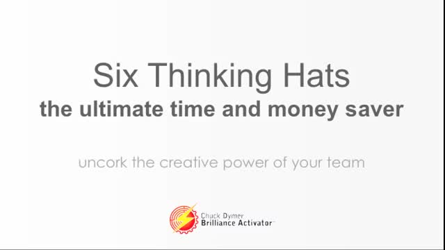 SIMPLE3 Six Hats Invitation Chuck Dymer