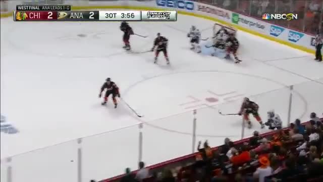 Kruger buries 3OT winner past Andersen in Game 2