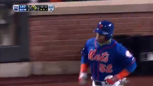 Cespedes hits a monster three-run homer
