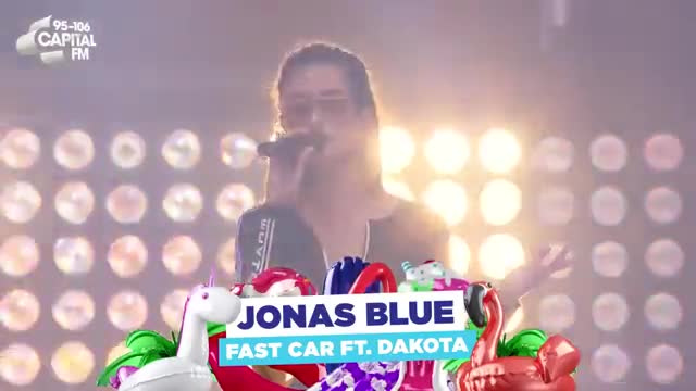 Jonas Blue - 'Fast Car' ft. Dakota (live at Capital's Summertime Ball