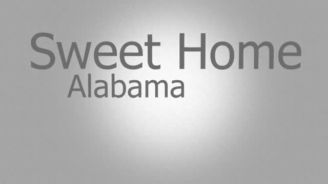 Sweet Home Alabama