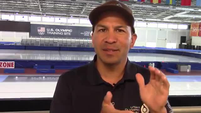 Former Olympian Derek Parra on where he stores his Olympic medals