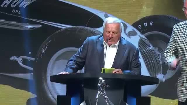A.J. Foyt speaks at 2019 Victory Celebration for 103rd Indianapolis 50