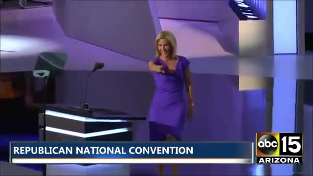 Laura Ingraham brings down the house at Republican National Convention