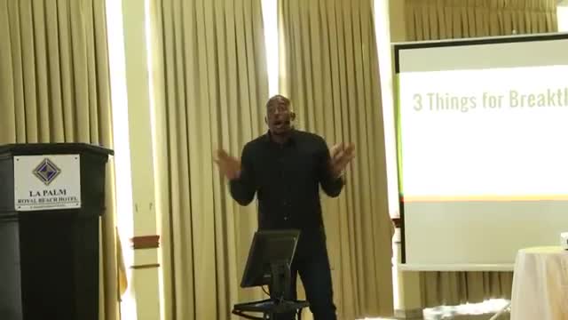 3 Things For Breakthrough