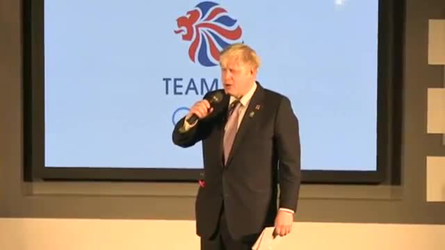 Boris Johnson's hilarious Olympics 2012 'thank you' speech