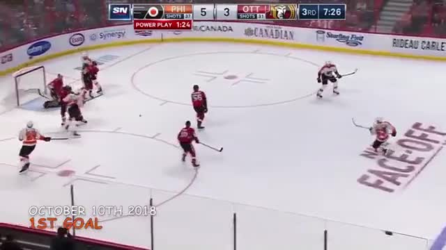 Claude Giroux (#28) | All 22 Goals from 2018-19 Regular Season | PHI