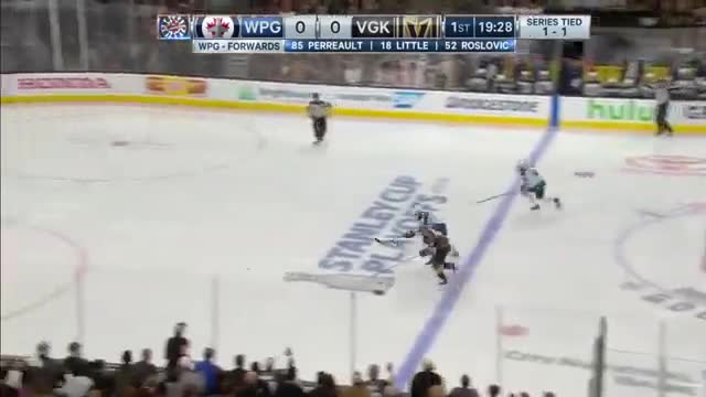 Marchessault blows past Trouba, scores 35 seconds into Game 3