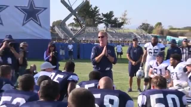 Oscar De La Hoya Motivational Speech To Dallas Cowboys Team vid golden