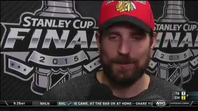 Patrick Sharp Postgame Interview