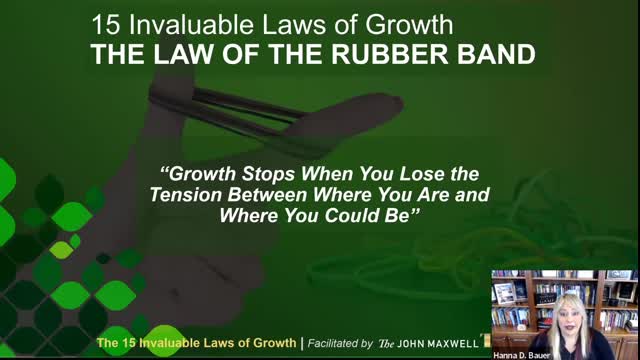 The 15 Invaluable Laws of Growth Information Session Excerpt