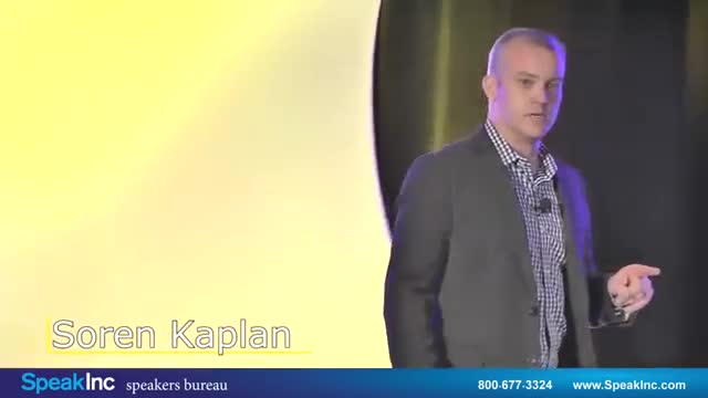 Keynote Speaker: Soren Kaplan •Insights to Drive Unexpected Innovation