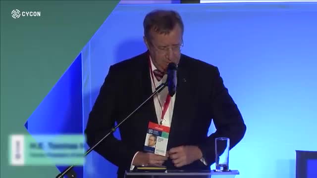 Keynote by H.E. Toomas Hendrik Ilves - CyCon 2018