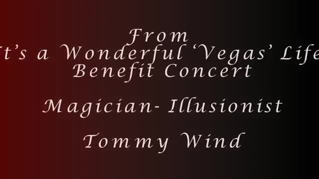 Master Magician and Illusionist Tommy Wind