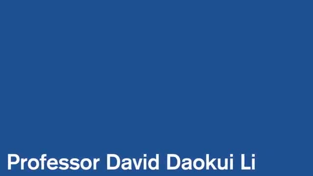Tsinghua University's Professor David Daokui Li