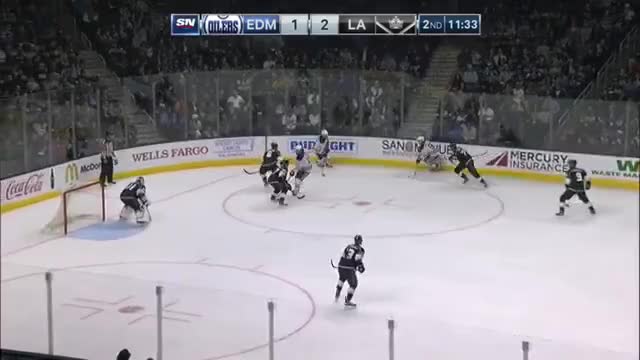 Oscar Klefbom all 14 goals 16-17 NHL season