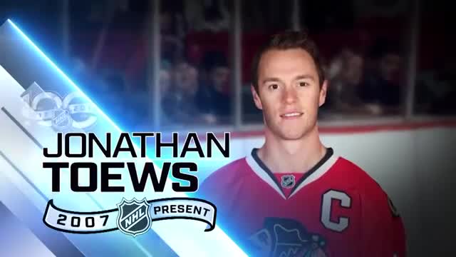 Jonathan Toews captained Chicago to three Cup wins