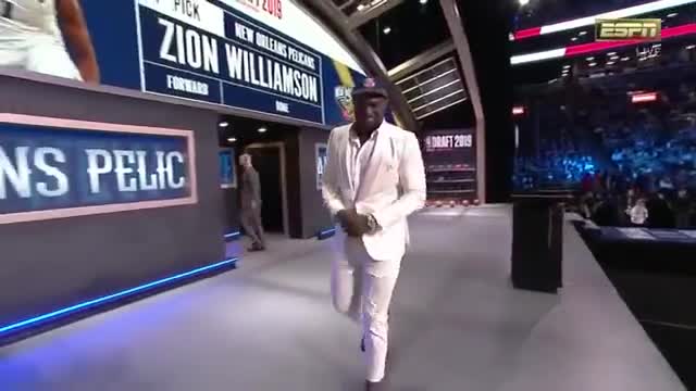Zion Williamson Emotional Interview After Being Drafted No. 1 Overall