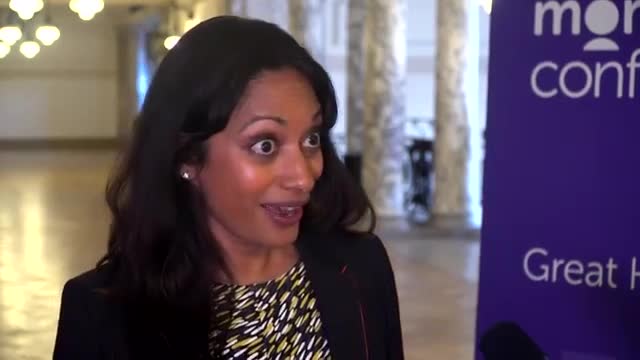 Dharshini David at the Talk Money Conference London 2018