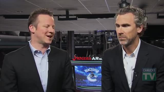 Trevor Linden Talks Playoffs (Apr. 08, 2015)