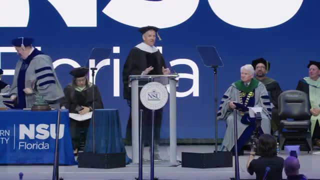 Nova Southeastern Commencement Address