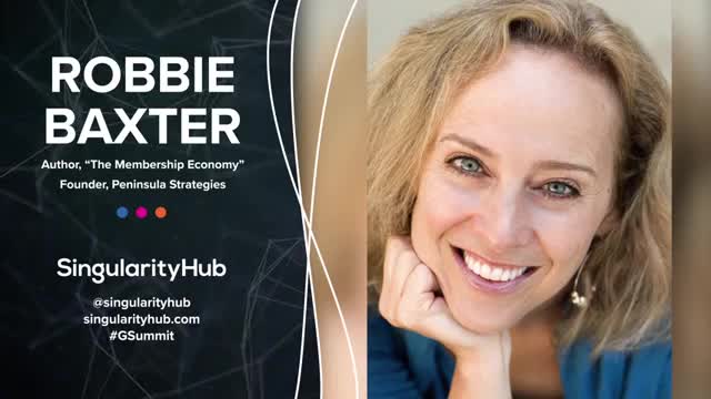 Robbie Baxter | "The Membership Economy" | Singularity University