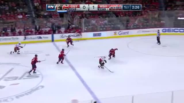 Mikael Backlund puts his ballot in for the goal of the season