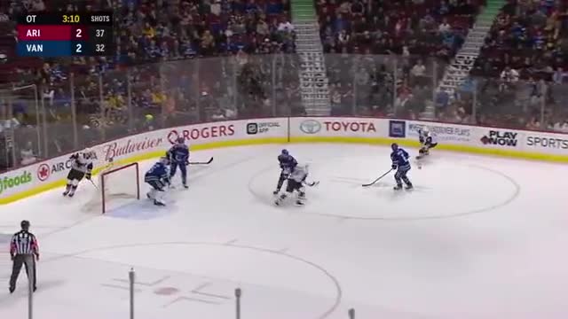 Alex Galchenyuk fakes wraparound attempt to tally OT winner