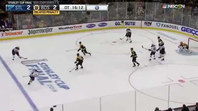 Gunnarsson blisters overtime winner past Rask to give Blues first-ever