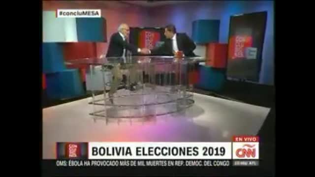 Entrevista junto con Fernando Del Rincon en el programa Conclusiones