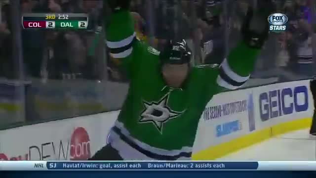 Colton Sceviour nets goal on breakaway against Giguere