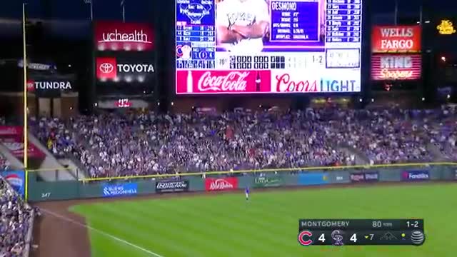 Ian Desmond blasts LONGEST HR of 2019!