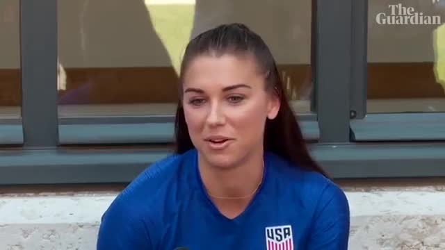 USA's Alex Morgan defends tea-cup celebration before World Cup final