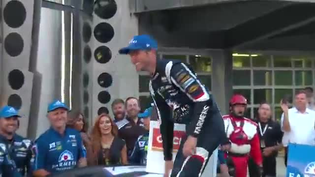 Kasey Kahne: 'To win at this track is unreal'