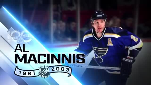 Al MacInnis rode slap shot to Hall of Fame