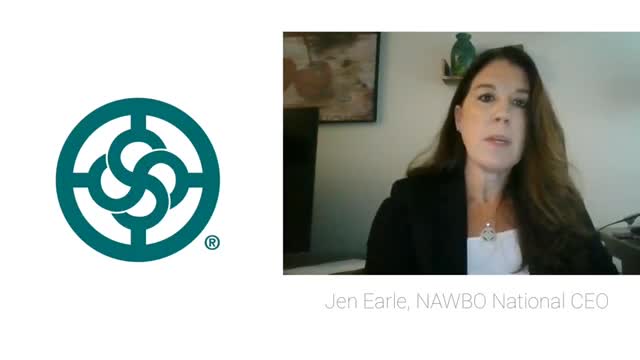 A message from Jen Earle, NAWBO CEO